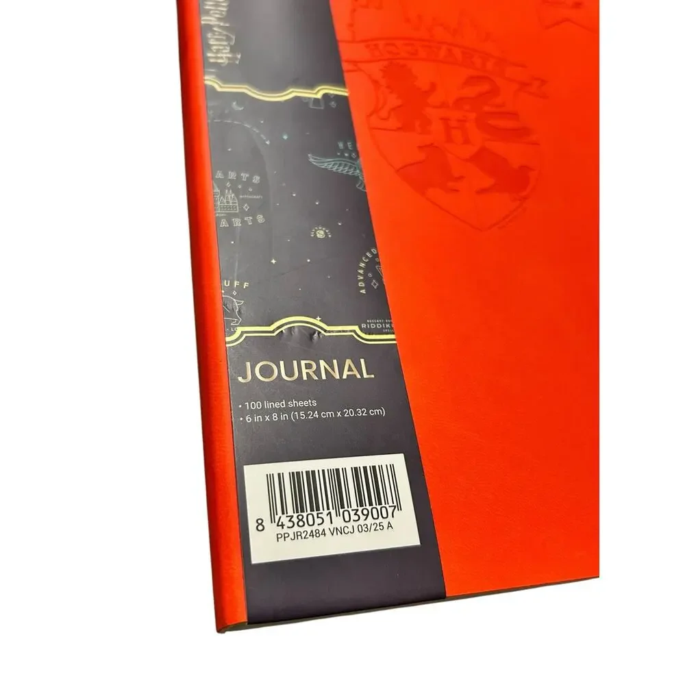Harry Potter x Yoobi Hogwarts Journal Notebook – New – 100 Lined Pages